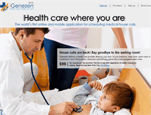 Tablet Screenshot of healthcarewhereyouare.net